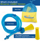 Jumbo Shower Hose w/ Spout